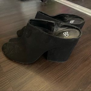 BP. Gretta Mule Sandal Black